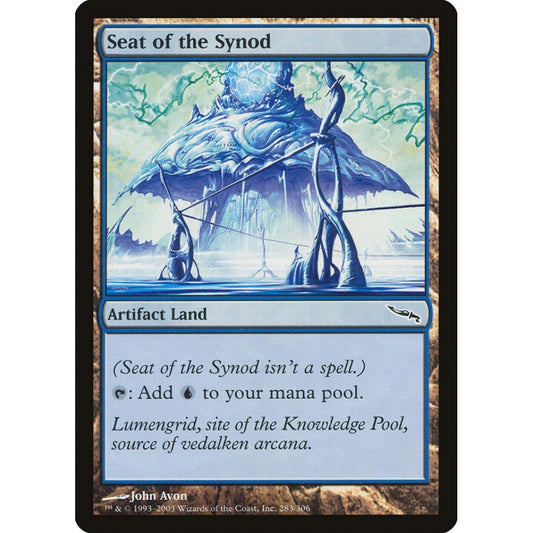 Seat of the Synod common 283 Magic the Gathering Mirrodin