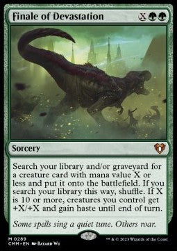 Finale of Devastation - Commander Masters (Mythic) [CMM-289]