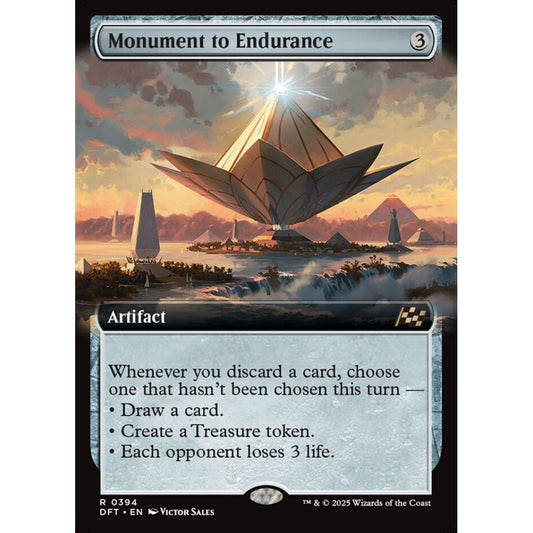 Monument to Endurance, 394, rare, Magic: The Gathering, Aetherdrift