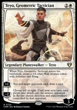 Teyo, Geometric Tactician - Commander Masters: Extras (Rare) [XCMM-725]
