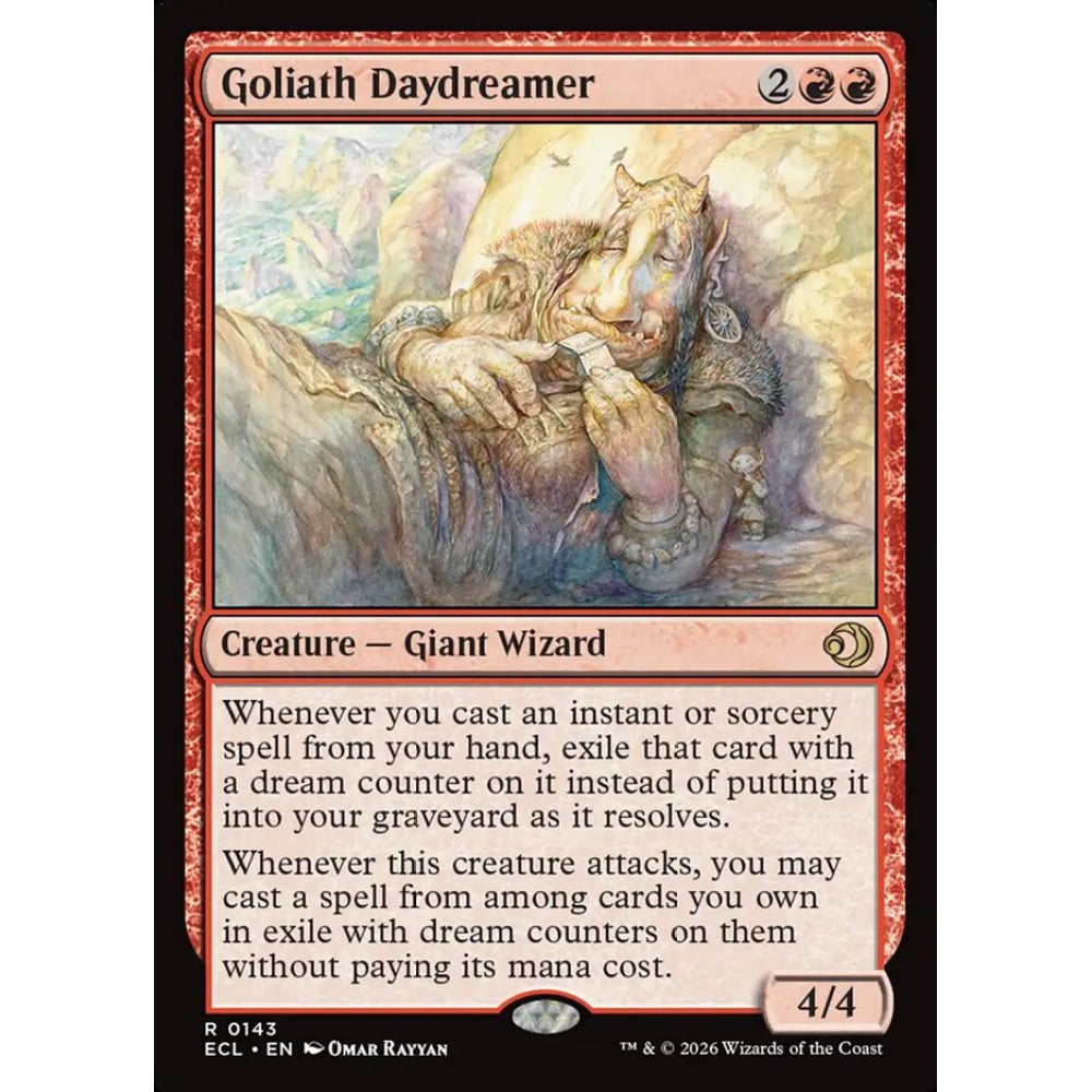 Goliath Daydreamer rare 143 Magic the Gathering Lorwyn Eclipsed