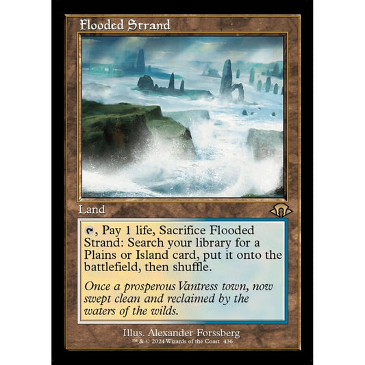 Flooded Strand, 436, rare, Magic: The Gathering, Modern Horizons 3