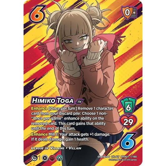 Himiko Toga, 1/180, CH-ALT, UniVersus, MHA07 Girl Power