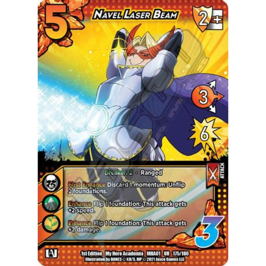 Navel Laser Beam, 175/180, UR, UniVersus, MHA01 My Hero Academia