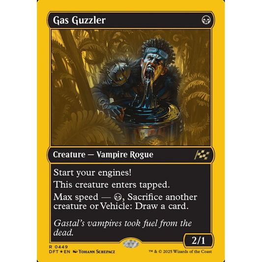 Gas Guzzler, 449, rare, Magic: The Gathering, Aetherdrift