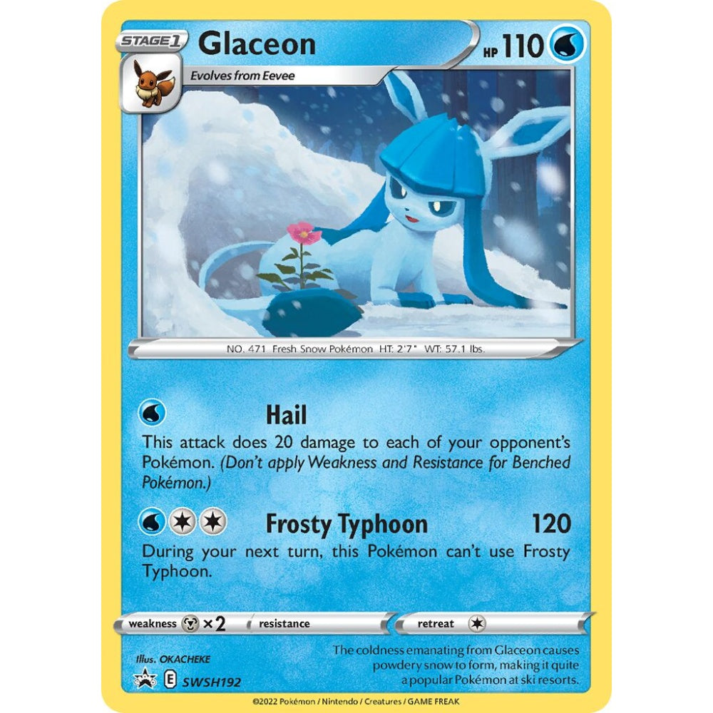 Glaceon Promo SWSH192 Pokemon Card Game Sword & Shield Promos