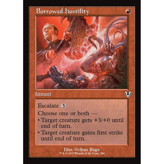 Borrowed Hostility, 396, common, Magic: The Gathering, Innistrad Remastered