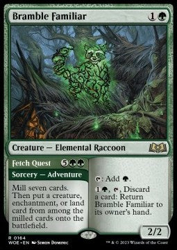 Bramble Familiar // Fetch Quest