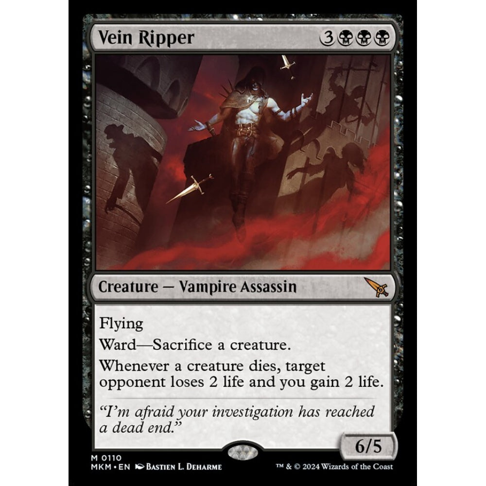 Vein Ripper mythic 110 Magic the Gathering Murders at Karlov Manor