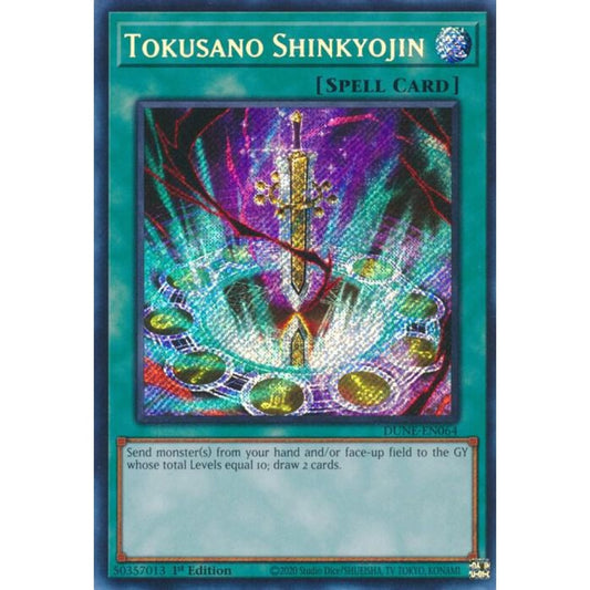 Tokusano Shinkyojin DUNE-EN064 Secret Yu-Gi-Oh Duelist Nexus