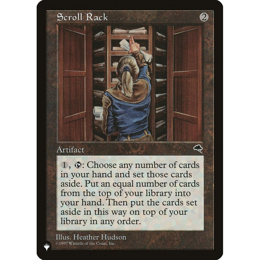Scroll Rack rare TMP-308 Magic the Gathering The List