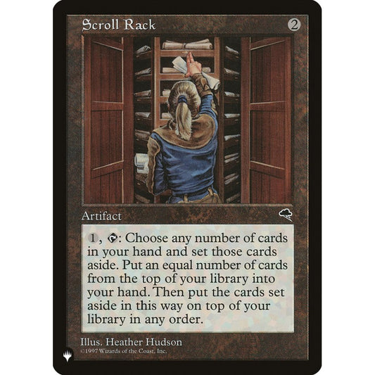 Scroll Rack rare TMP-308 Magic the Gathering The List