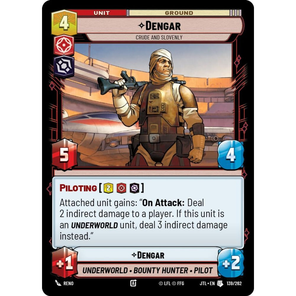 Dengar, U, JTL 139), Star Wars Unlimited