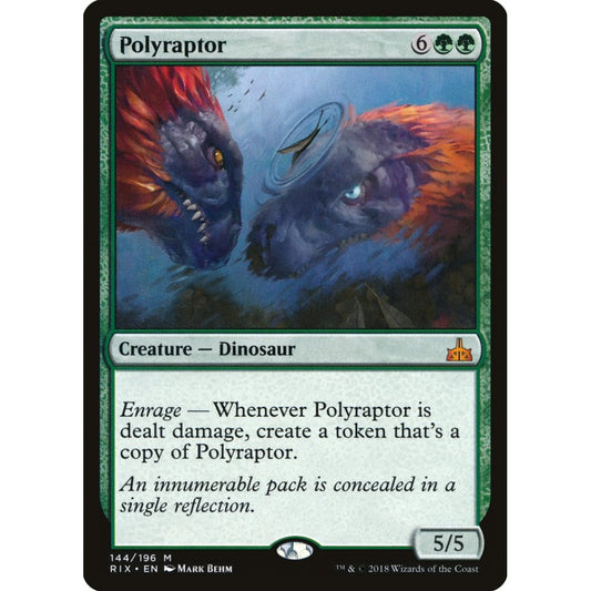 Polyraptor mythic 144 Magic the Gathering Rivals of Ixalan