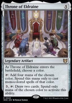 Throne of Eldraine - Commander: Wilds of Eldraine (Rare) [WOC-28]