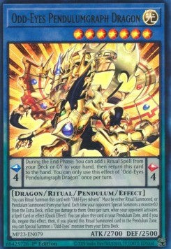 Odd-Eyes Pendulumgraph Dragon - 25th Anniversary Tin: Dueling Heroes Mega Pack (Ultra Rare) [MP23-079]
