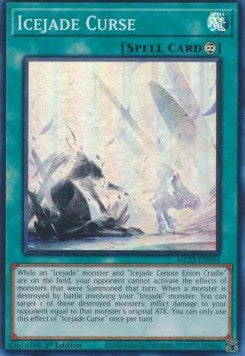 Icejade Curse - 25th Anniversary Tin: Dueling Heroes Mega Pack (Super Rare) [MP23-094]