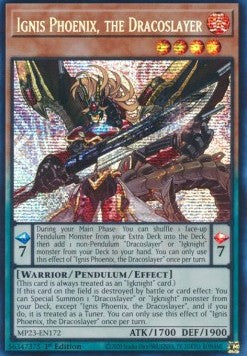 Ignis Phoenix, the Dracoslayer - 25th Anniversary Tin: Dueling Heroes Mega Pack (Secret Rare) [MP23-172]