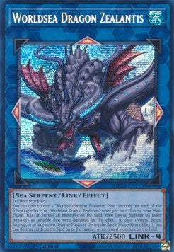 Worldsea Dragon Zealantis - 25th Anniversary Tin: Dueling Heroes Mega Pack (Secret Rare) [MP23-193]