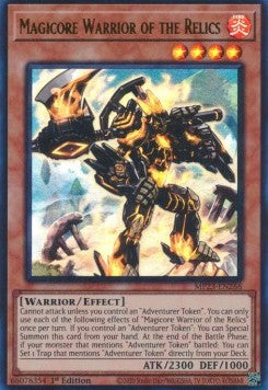 Magicore Warrior of the Relics - 25th Anniversary Tin: Dueling Heroes Mega Pack (Ultra Rare) [MP23-266]
