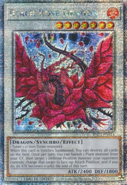 Black Rose Dragon - 25th Anniversary Tin: Dueling Heroes (Quarter Century Secret Rare) [TN23-014]