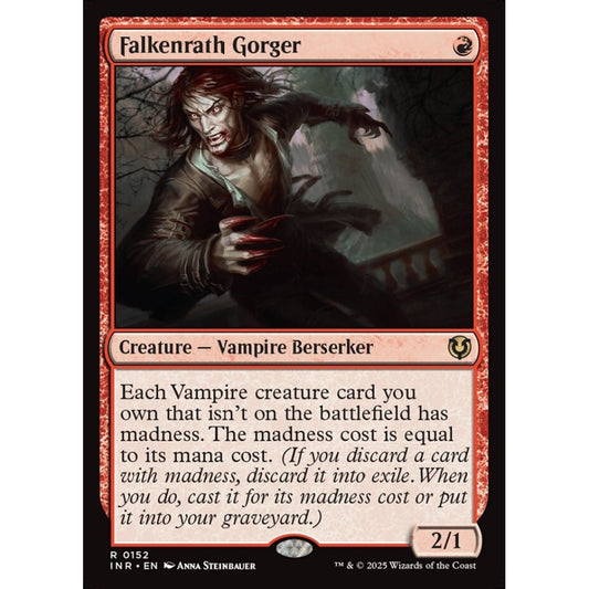 Falkenrath Gorger, 152, rare, Magic: The Gathering, Innistrad Remastered