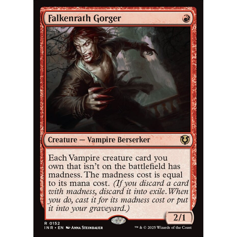 Falkenrath Gorger, 152, rare, Magic: The Gathering, Innistrad Remastered