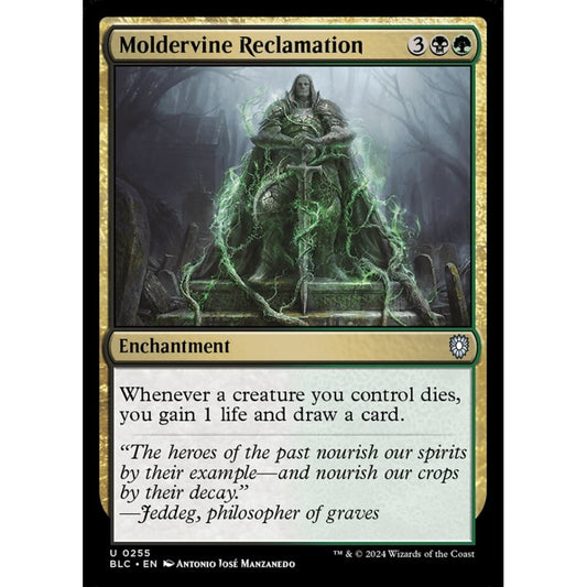 Moldervine Reclamation, 255, uncommon, Magic: The Gathering, Bloomburrow