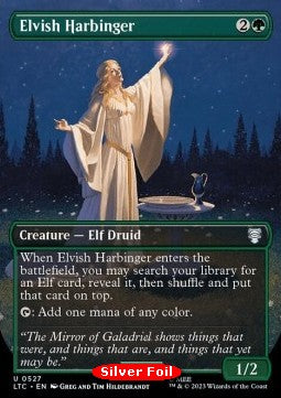 Elvish Harbinger (V.2) - The Lord of the Rings: Tales of Middle-earth Holiday Release (Uncommon) [LTRH-527]