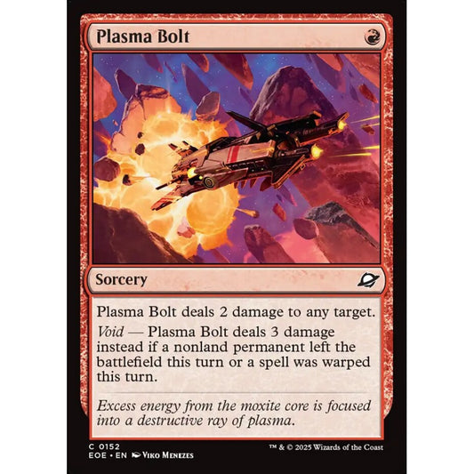 Plasma Bolt common 152 Magic the Gathering Edge of Eternities