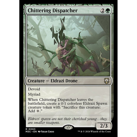 Chittering Dispatcher, 63, rare, Magic: The Gathering, Modern Horizons 3