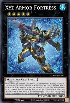 Xyz Armor Fortress - Age of Overlord (Super Rare) [AGOV-040]