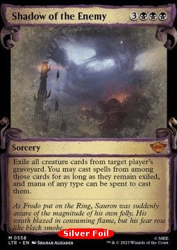 Shadow of the Enemy (V.2) - The Lord of the Rings: Tales of Middle-earth Holiday Release (Mythic) [LTRH-558]