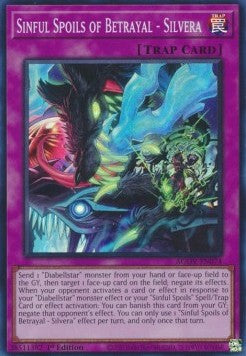 Sinful Spoils of Betrayal - Silvera - Age of Overlord (Super Rare) [AGOV-074]