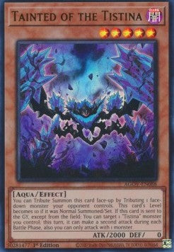 Tainted of the Tistina (V.1 - Ultra Rare) - Age of Overlord (Ultra Rare) [AGOV-088]