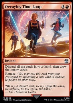 Decaying Time Loop