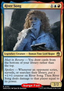 River Song (V.3) - Universes Beyond: Doctor Who: Extras (Rare) [XWHO-757]