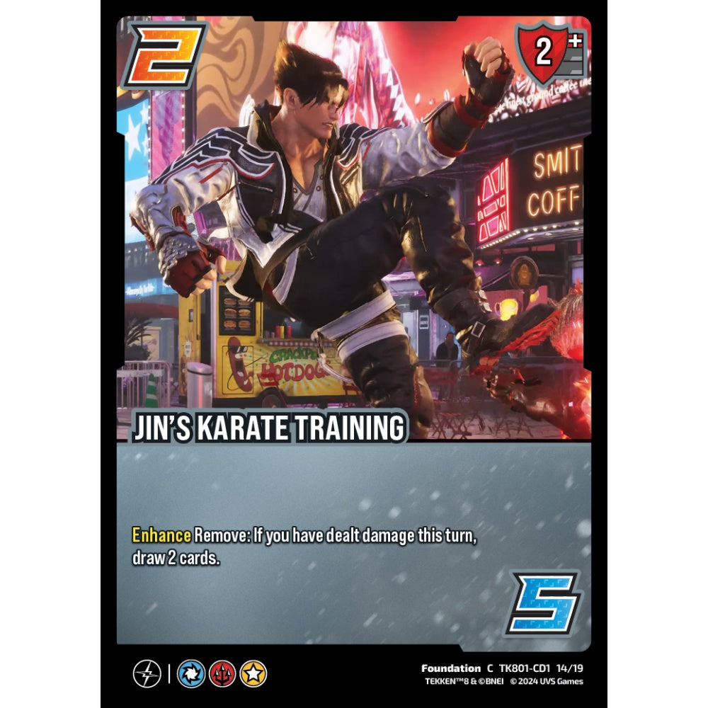 Jin's Heart, 13/19, TK801-CD1, Universus, TEKKEN 8 Clash Decks, Foundation, C