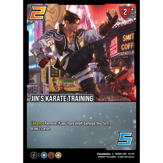 Jin's Heart, 13/19, TK801-CD1, Universus, TEKKEN 8 Clash Decks, Foundation, C