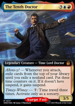 The Tenth Doctor (V.4) - Universes Beyond: Doctor Who: Extras (Mythic) [XWHO-1037]