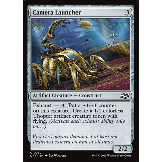 Camera Launcher, 232, common, Magic: The Gathering, Aetherdrift