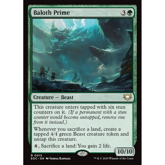 Baloth Prime rare 13 Magic the Gathering Edge of Eternities Commander