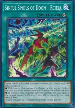 Sinful Spoils of Doom - Rciela - Age of Overlord (Common) [AGOV-055]