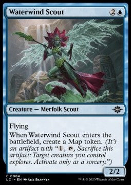 Waterwind Scout - The Lost Caverns of Ixalan (Common) [LCI-84]