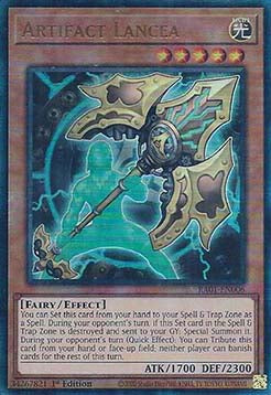 Artifact Lancea (V.7 - Ultimate Rare) - 25th Anniversary Rarity Collection (Ultimate Rare) [RA01-006]