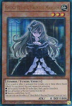 Ghost Belle & Haunted Mansion (V.7 - Ultimate Rare) - 25th Anniversary Rarity Collection (Ultimate Rare) [RA01-011]