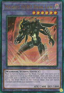 Masked HERO Dark Law (V.7 - Ultimate Rare) - 25th Anniversary Rarity Collection (Ultimate Rare) [RA01-025]