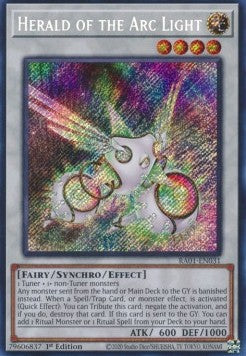 Herald of the Arc Light (V.3 - Secret Rare) - 25th Anniversary Rarity Collection (Secret Rare) [RA01-031]