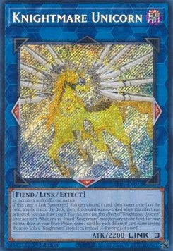 Knightmare Unicorn (V.3 - Secret Rare) - 25th Anniversary Rarity Collection (Secret Rare) [RA01-043]