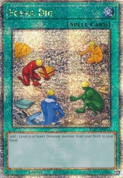 Fossil Dig (V.5 - Quarter Century Secret Rare) - 25th Anniversary Rarity Collection (Quarter Century Secret Rare) [RA01-053]